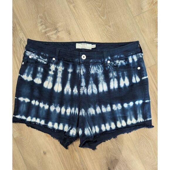 torrid Pants - Sz 18 Torrid Tie Dye Denim Cutoff Jean Shorts